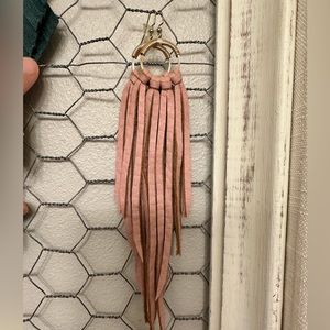 Leather Fringe Earrings